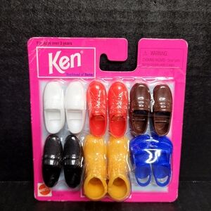 1997 Ken Little Extras Cool Shoes - Multicolor #67036-84